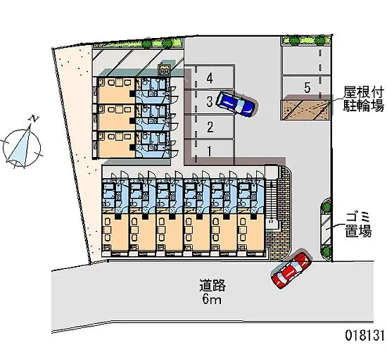 ★手数料０円★日野市神明 月極駐車場